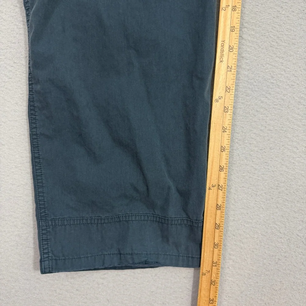 Orvis Pants Men's 40x31 Blue Trout Bum Chino Straight Leg Cotton Nylon Outdoors